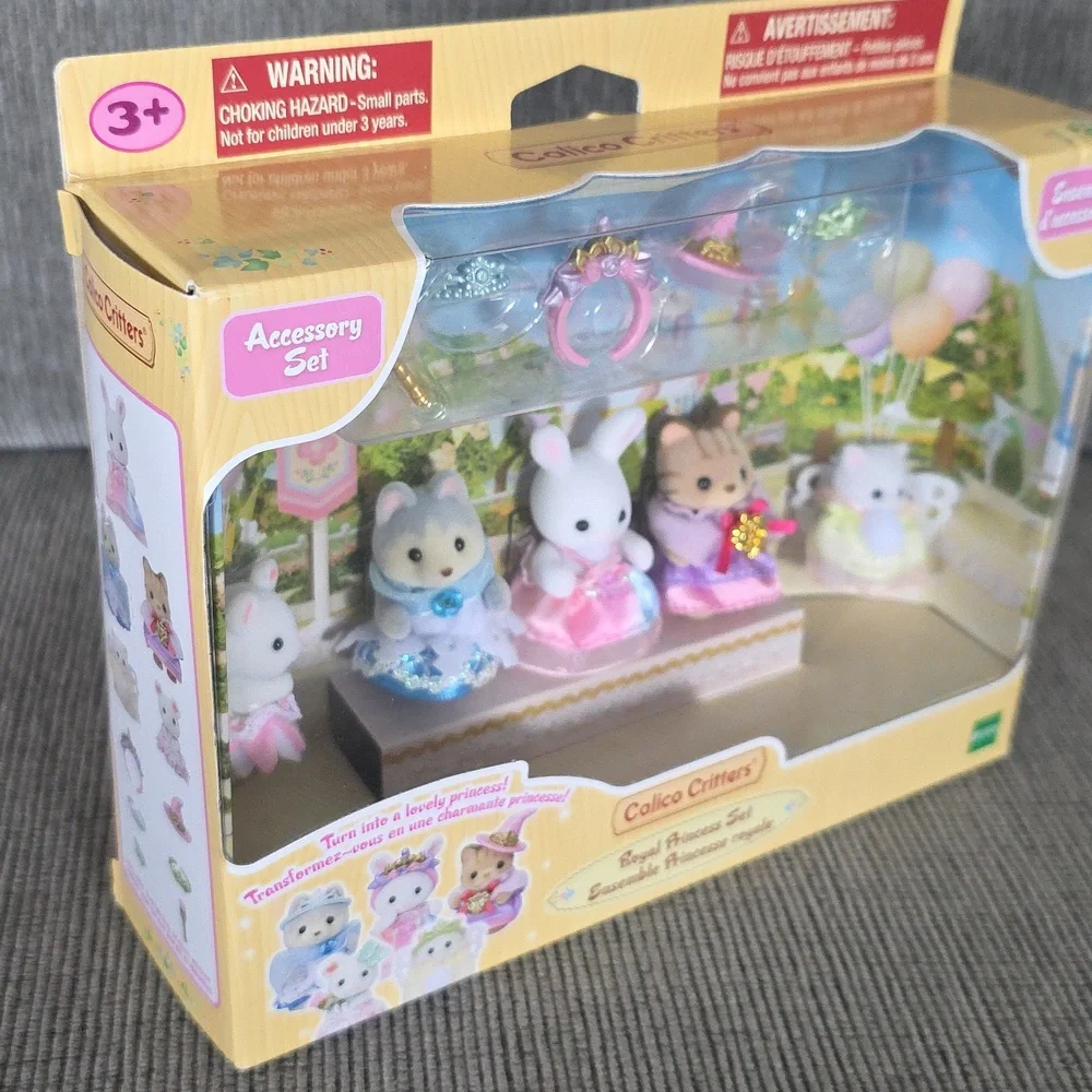 Calico Critters Royal Princess Set, Rare-Hard To Find, New, With Accessories - Picture 11 of 12